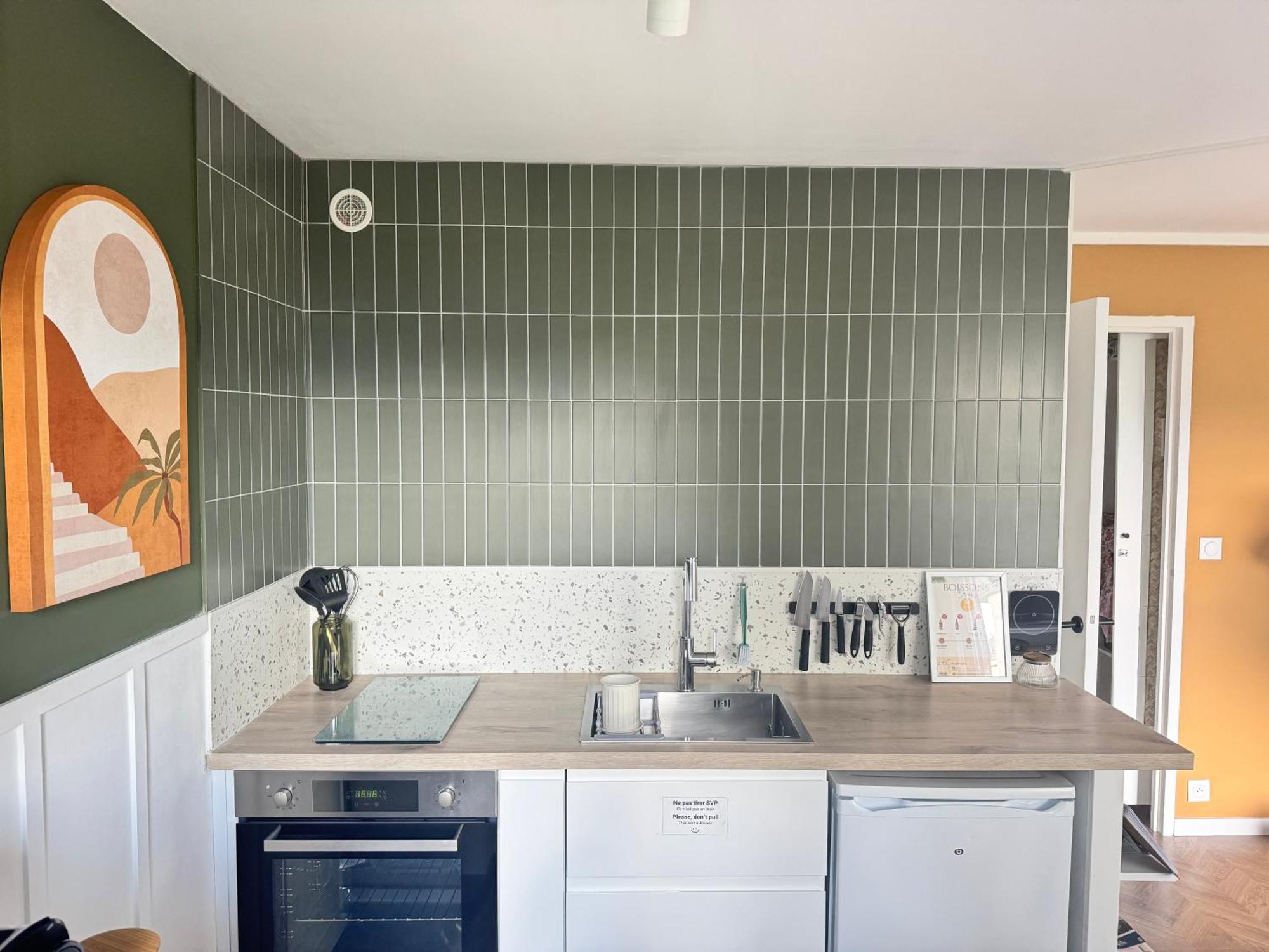 Studio La Petite Oasis- Ideal Couple - Calme - Balcon Sud - Lumineux - 10Min Du Centre & Plage - Proche Centre Juno Beach - Wifi Courseulles-sur-Mer Exteriör bild